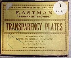 Eastman Transparency Plates