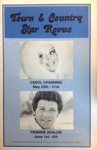 Town & Country Star Revue Program