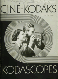 Cine Kodaks 1933