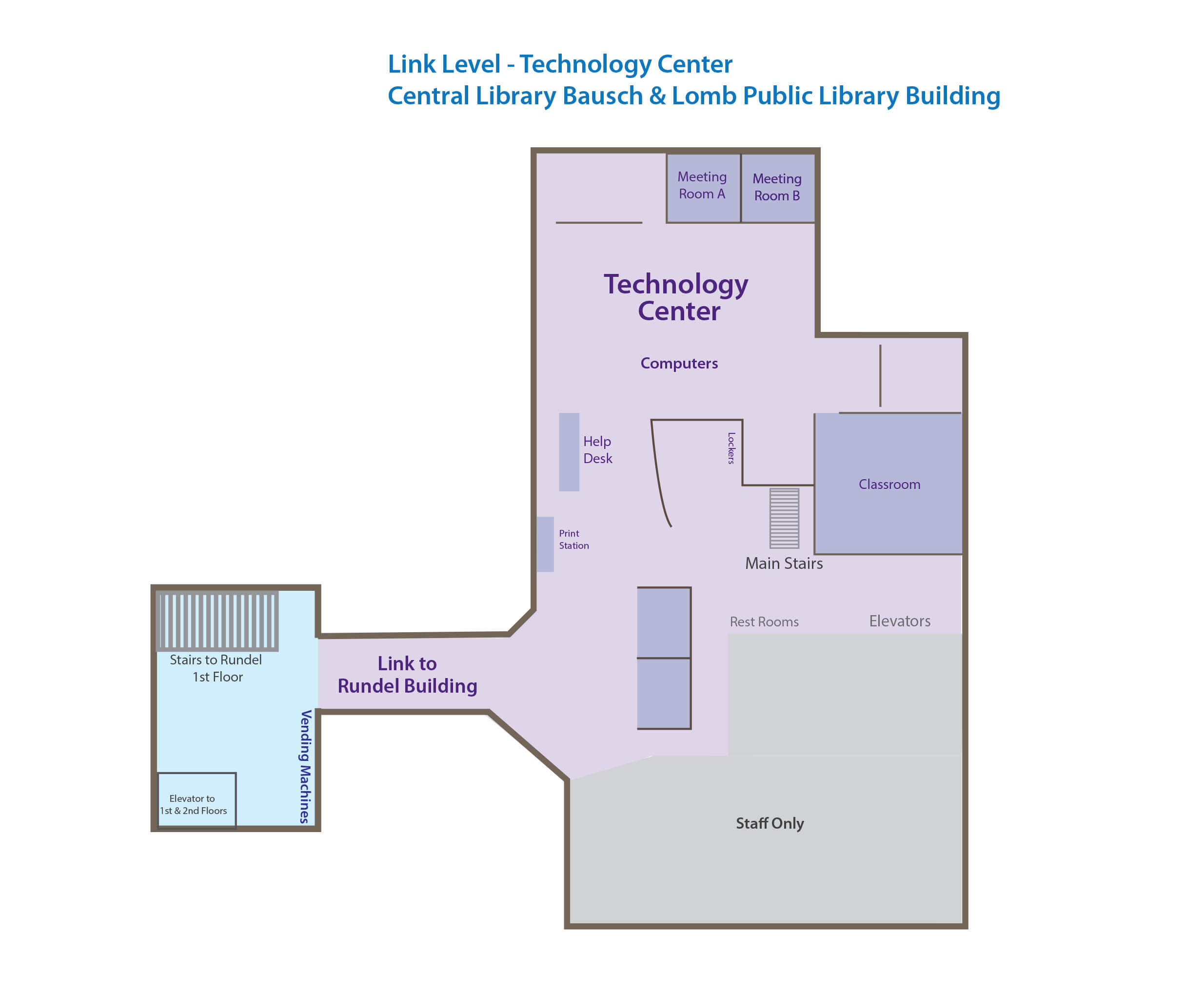 Technology Center Map