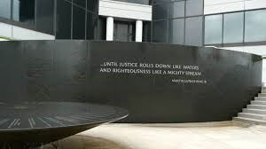 The Civil Rights Memorial in Montgomery Alabama