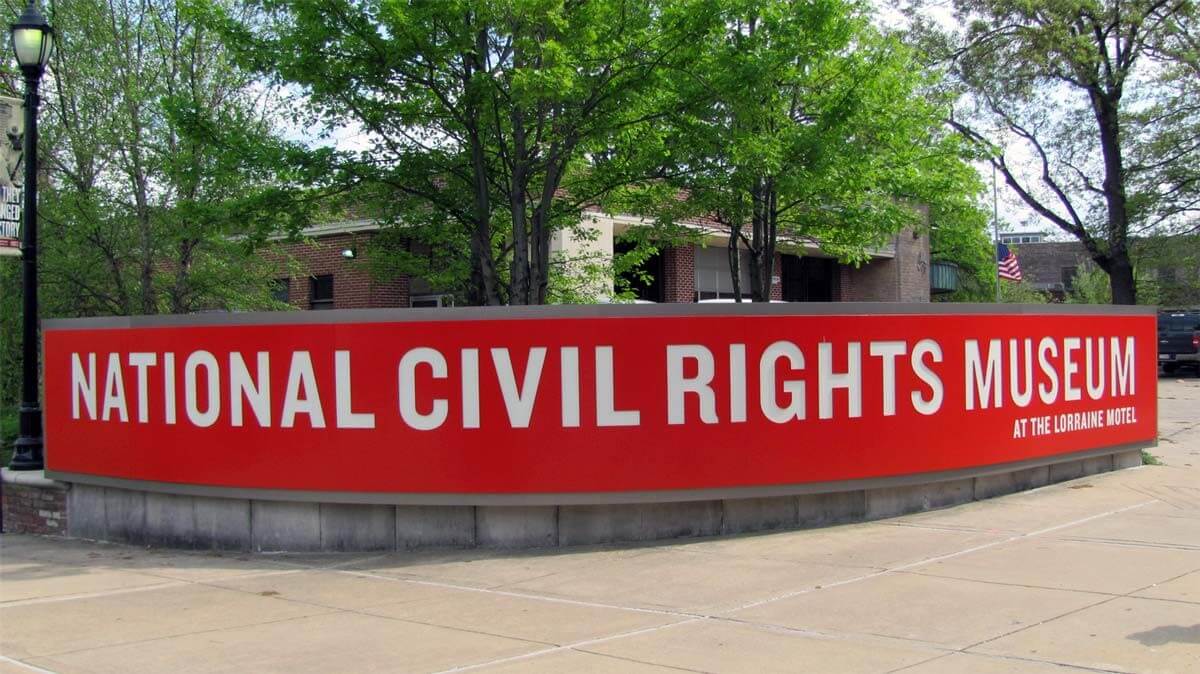 National Civil Rights Museum Sign